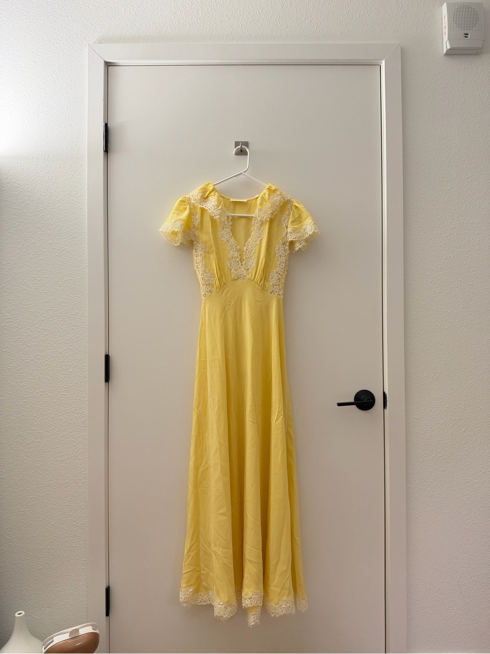 NWT Doen grace dress yellow rose S